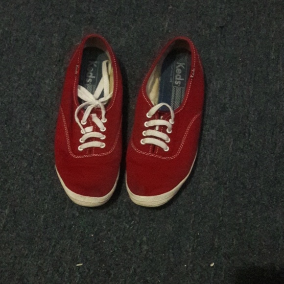 keds women's red sneakers